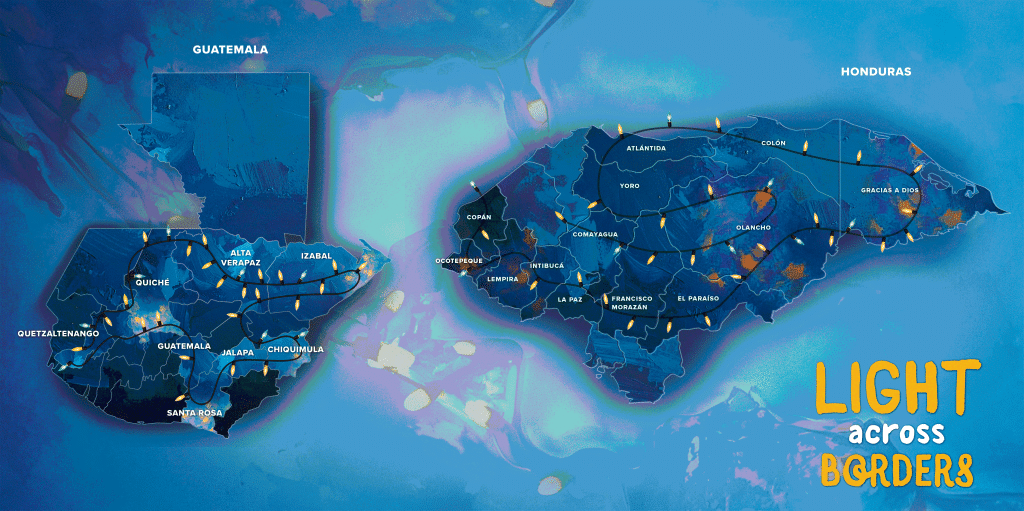 Map-Guatemala-Honduras-Iluminado Fabretto Impact Map