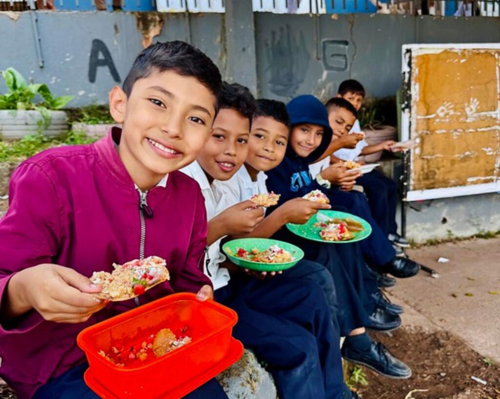 Nutrition from school gardens