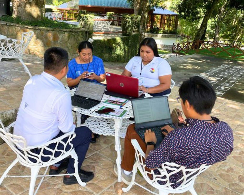 4 Fabretto's impact partners collaborating together