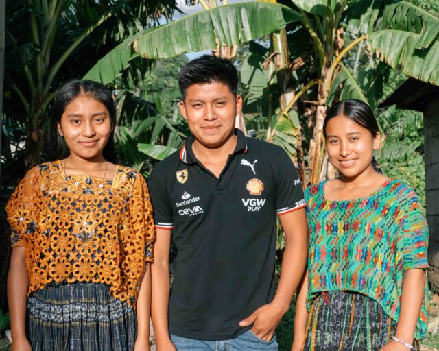 Students from Xch'ool Ixim in Coban, Guatemala