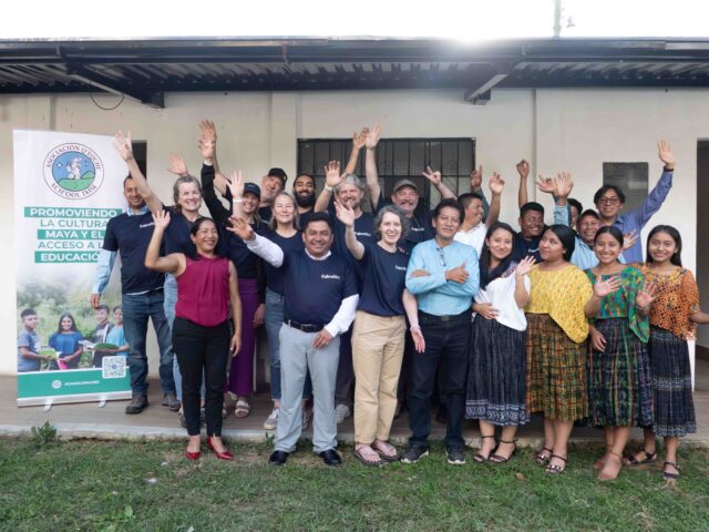 Group photo with Xch'ool Ixim in Guatemala FOF trip